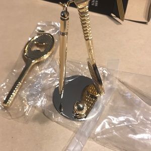 Tennis Lover Desk Set and bottle opener from 80’s